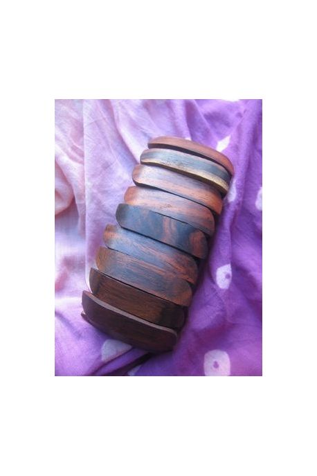 BR121 bracelet bois mandarine pointe