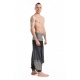Sarouel elastique basic ethnic noir gris chine personnalisable