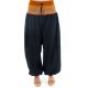 Pantalon sarouel indian chic sari orange zoom