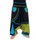 Sarouel elastique grande taille mixte noir bleu vert Neonew