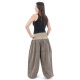 Pantalon sarouel grande taille mixte natural chanvre chine