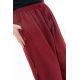 Pantalon japonais relax chic mixte bordeaux zoom