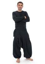 Pantalon basique zen Yuma noir