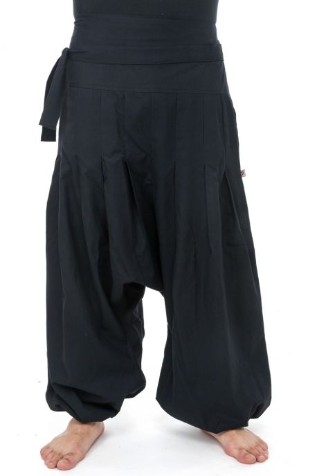 Pantalon basique zen Yuma noir