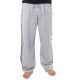 Pantalon japonais relax zen mixte boutons coton leger gris