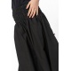 Sarouel ethnique grande taille mixte coton doux noir