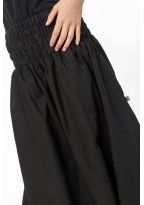 Sarouel ethnique grande taille mixte coton doux noir