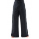 Pantalon femme homme hiver zen chic noir uni personnalisable