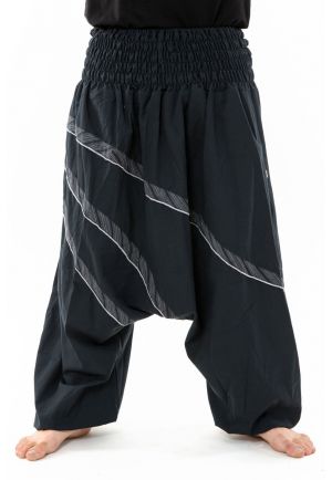 Sarouel grande taille large ceinture elastique Andaman personnalisable