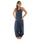 Combinaison sarwel femme blue jean brut urban street personnalisable