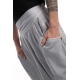 Pantalon sarouel baggy aladin homme femme gris clair personnalisable