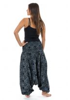 Sarouel femme ethnique chic coton epais Pankha face