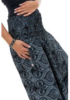 Sarouel femme ethnique chic coton epais Pankha face