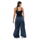 Pantalon sarouel urban ethnic jean femme Jazminh dos