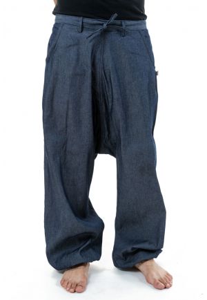 Pantalon sarouel baggy jean homme urban street Sahari full size