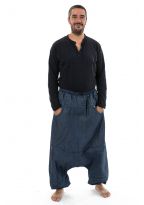 Sarouel large grande taille jean homme Bigjean face