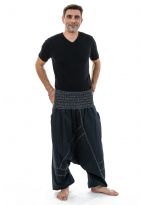 Sarouel elastique grande taille homme Jado face1