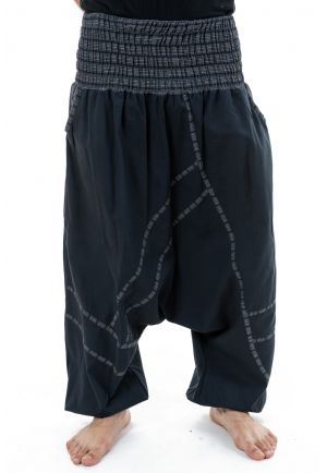 Sarouel elastique grande taille homme Jado full size
