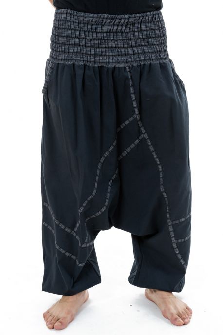 Sarouel elastique grande taille homme Jado full size