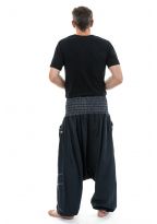 Sarouel elastique grande taille homme Jado dos