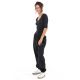 Pantalon noir uni elastique Matiha