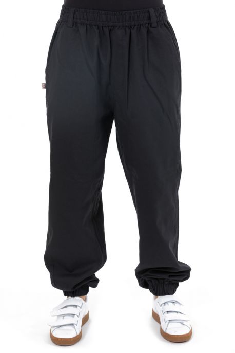 Pantalon noir uni elastique Matiha