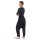Sarouel long noir uni Pramukha