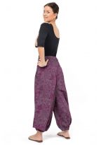 Pantalon sarwel femme total print original Buddhi