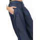 Pantalon denim ethnic street chic femme Nidana