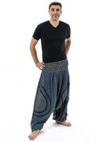 Sarouel grande taille elastique homme Jani face
