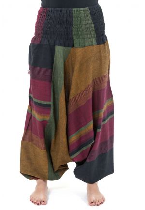 Sarouel homme femme élastique Mahabharat