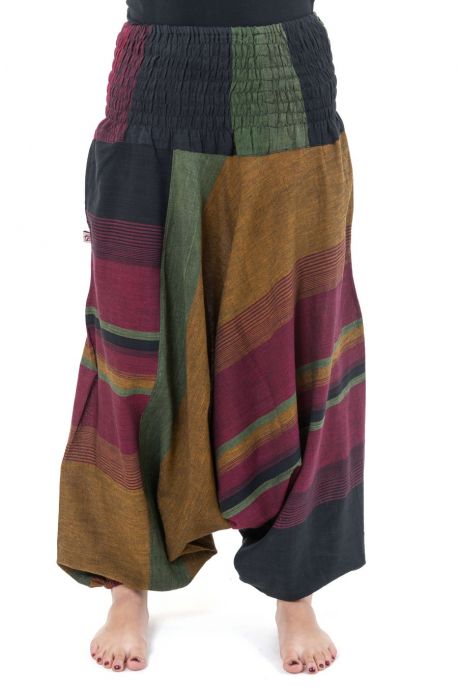 Sarouel homme femme élastique Mahabharat