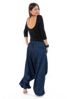 Pantalon sarouel jean denim street baba cool mixte Liam