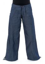 Pantalon blue jean hybride femme homme street chic Nila