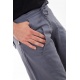 Pantalon hybride homme femme gris souris personnalisable