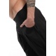 Pantalon aladin printemps ete basic ethnic mixte noir personnalisable