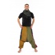 Sarouel Fantazy Reggae big pocket ceinture noire personnalisable