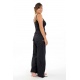 Pantalon hybride homme femme noir uni personnalisable