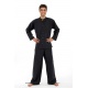 Pantalon hybride homme femme noir uni personnalisable