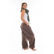 Pantalon hybride marron uni personnalisable