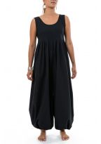 Combi pantalon sarouel noire classic chic Sastriya full size