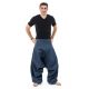 Saroual blue jean brut new bali aladdin homme femme