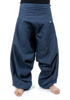 Saroual blue jean brut new bali aladdin homme femme