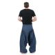 Saroual blue jean brut new bali aladdin homme femme