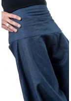 Saroual blue jean brut new bali aladdin homme femme