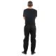 Pantalon large jean noir Gadha