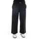 Pantalon large avec pinces noir Deenah zoom