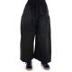 Pantalon femme jambe large noir Masii zoom