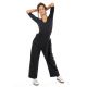 Pantalon large ceinture pinces Gobara face