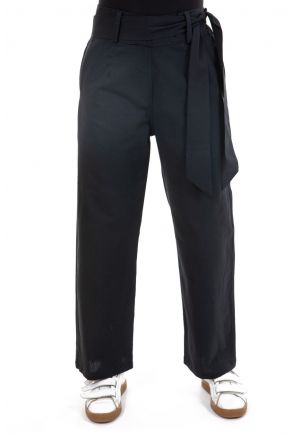 Pantalon large ceinture pinces Gobara zoom